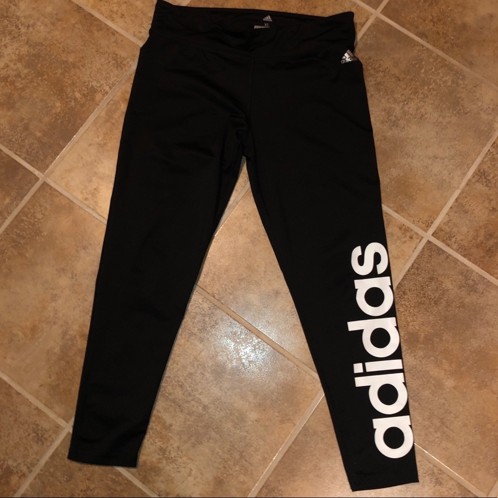 Women’s Black Adidas Workout Leggings